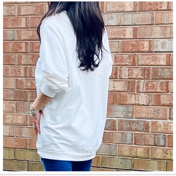 Chic fun graphic sweatshirt - Picture 4 of 5